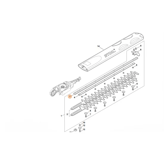 STIHL  Prowadnik 500 mm / 20